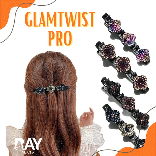 GlamTwistPro™ - Pinza Trenzada de 4 Piezas