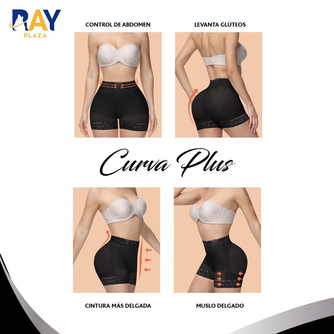 Curva Plus - short faja levanta cola 2.0