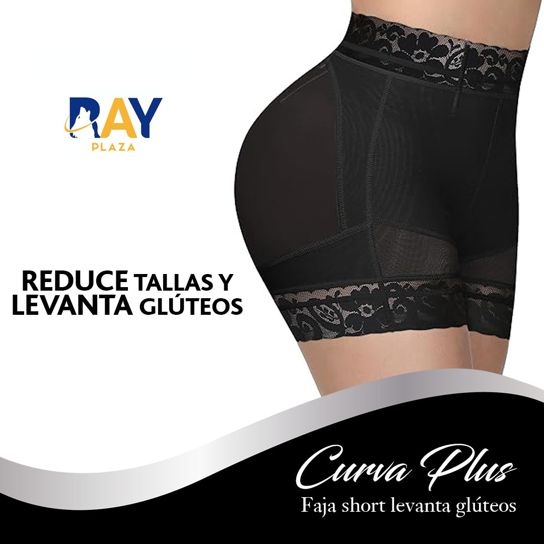 Curva Plus - short faja levanta cola 2.0