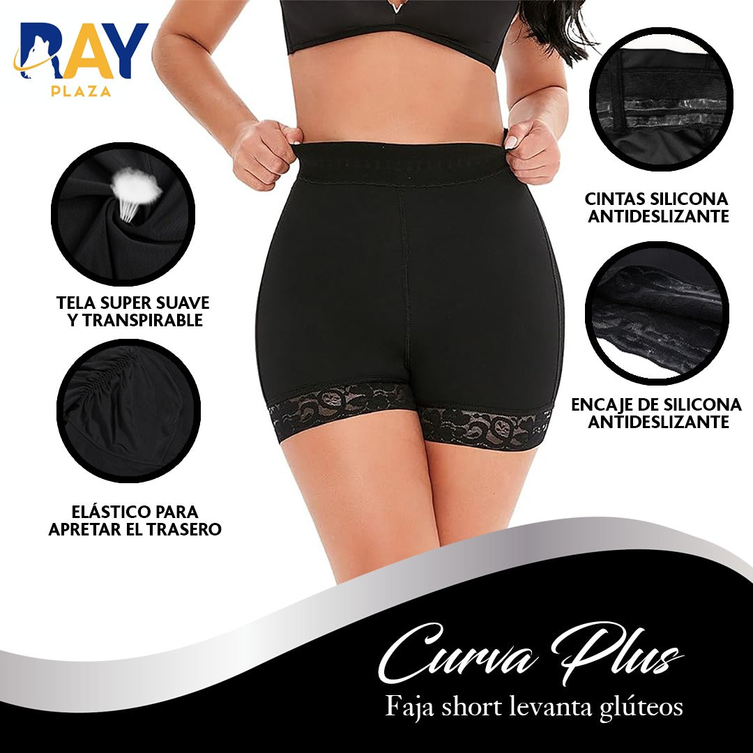 Curva Plus - short faja levanta cola 2.0